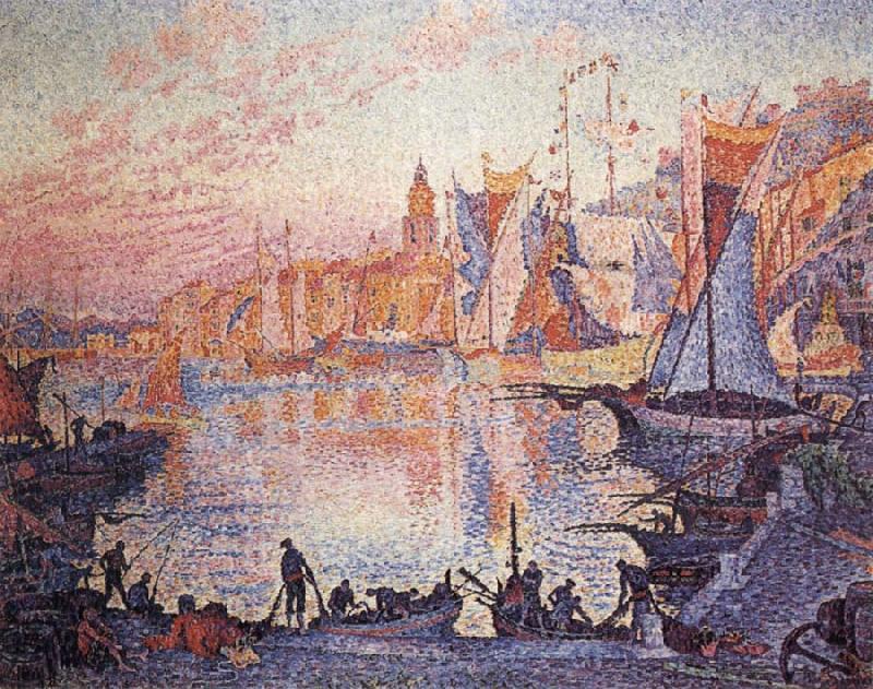 Paul Signac The Port of Saint-Tropez china oil painting image